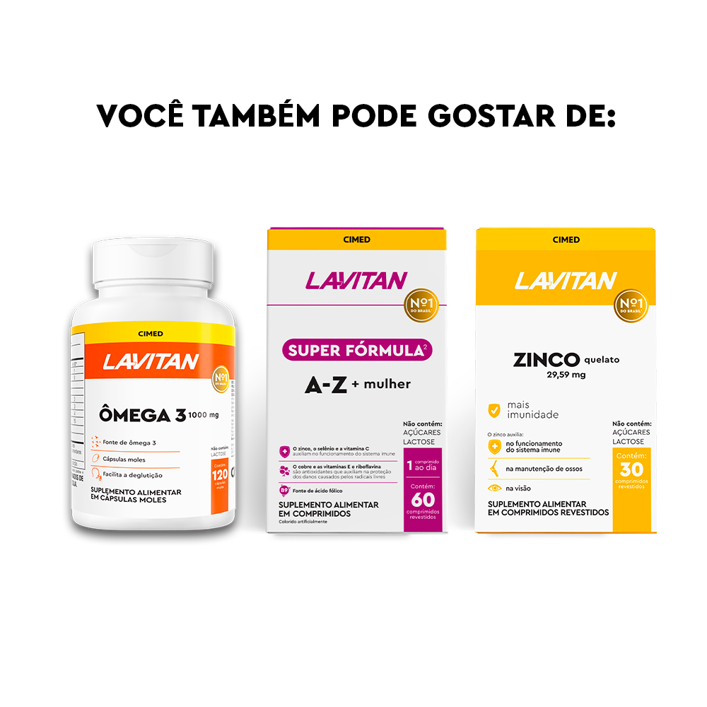 Lavitan Vitamina E com 30 Capsulas Gelatinosas