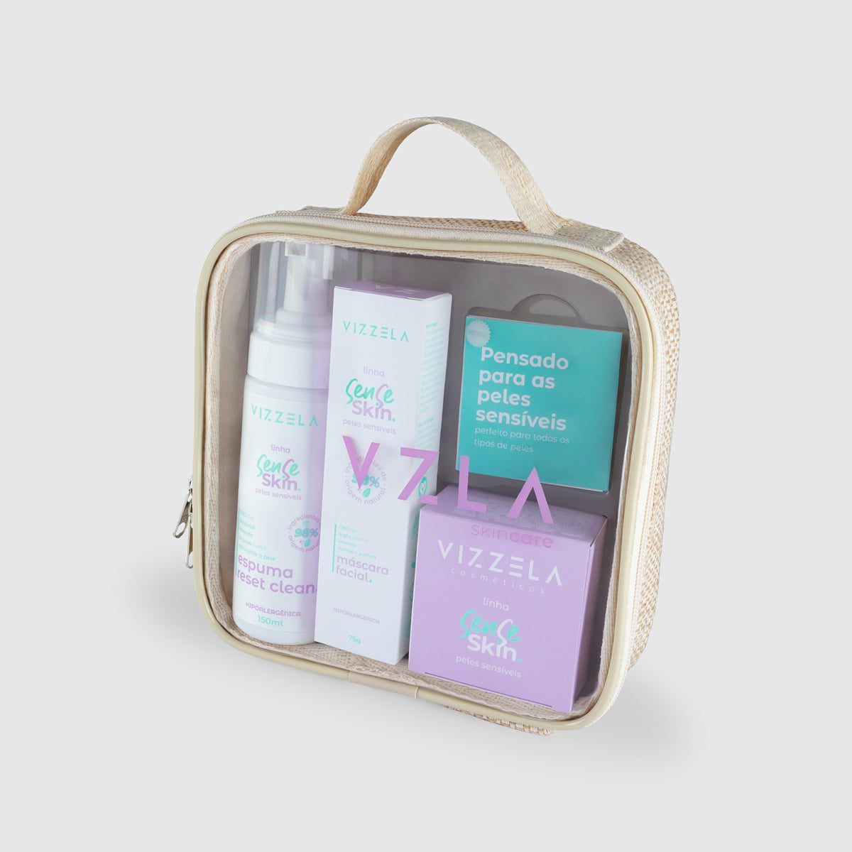 Kit Linha Sense Skin Peles Sensíveis