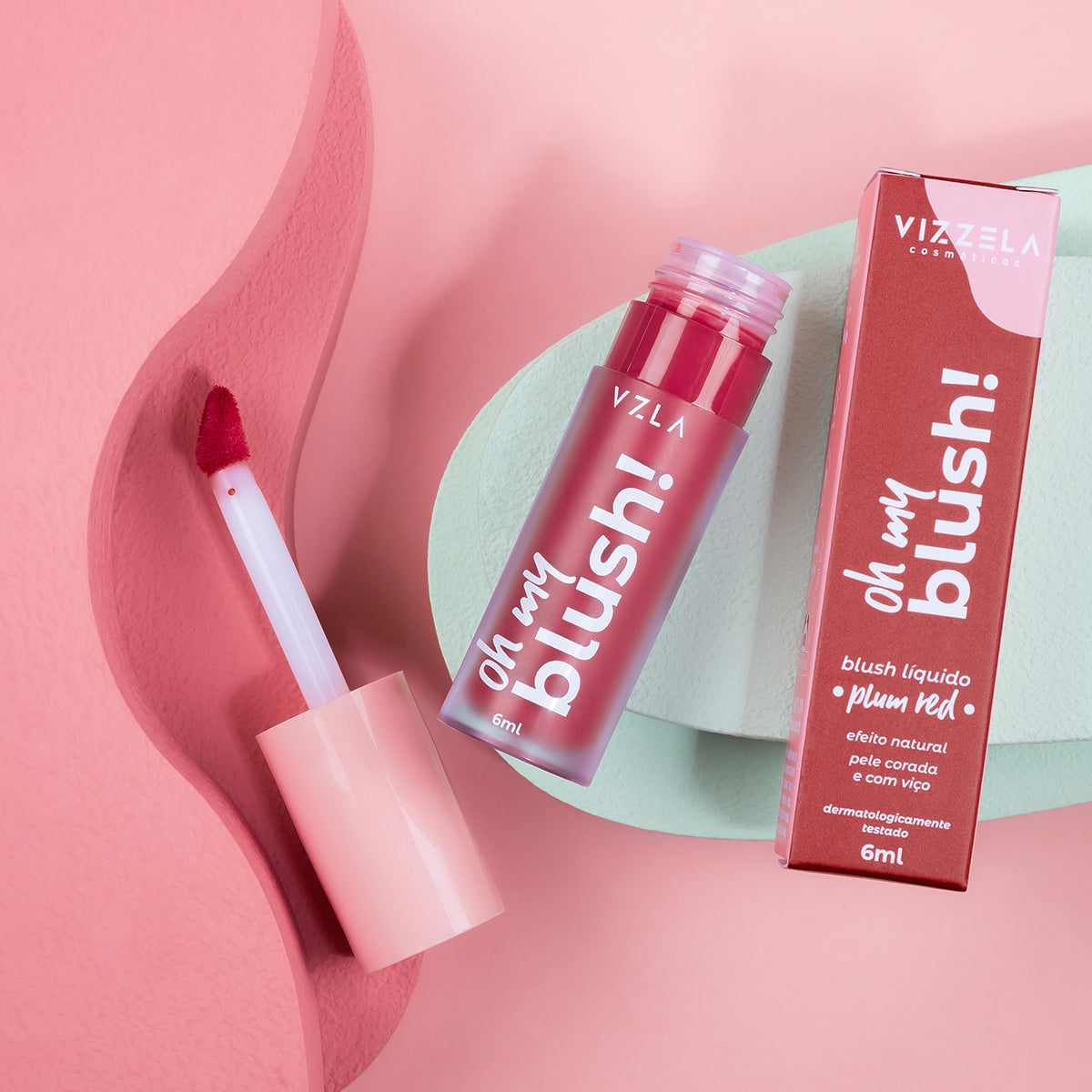 Oh my blush líquido - Vizzela
