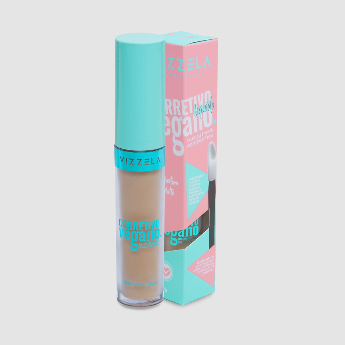 Corretivo Líquido Matte - Vizzela