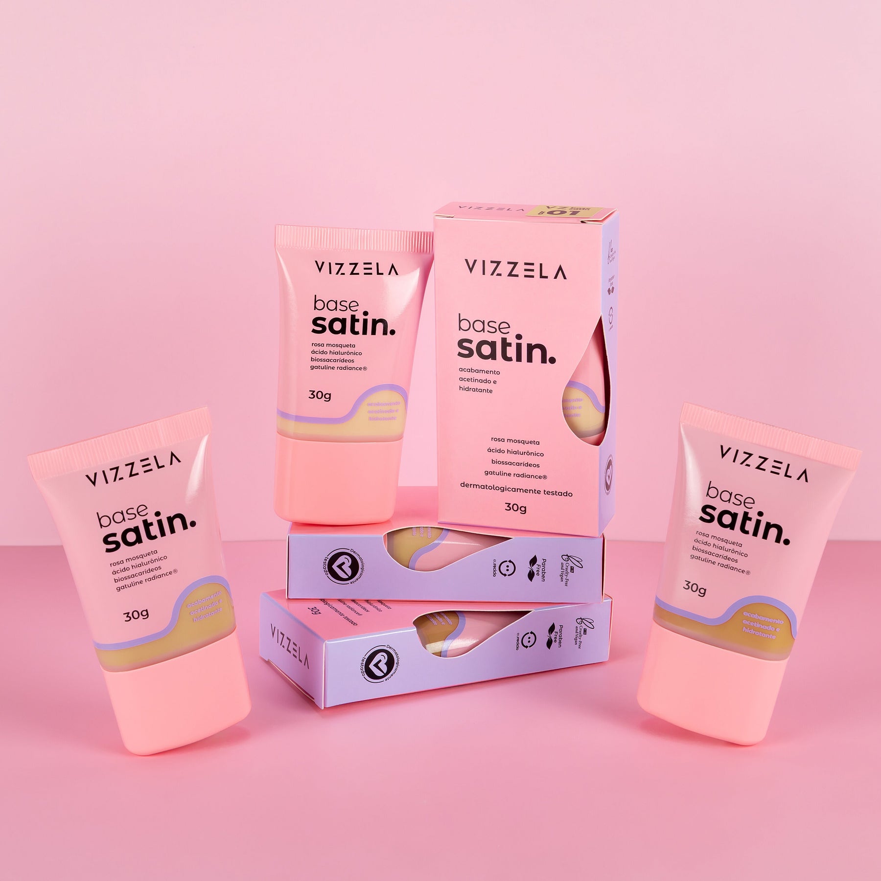 Base Líquida SATIN - Vizzela