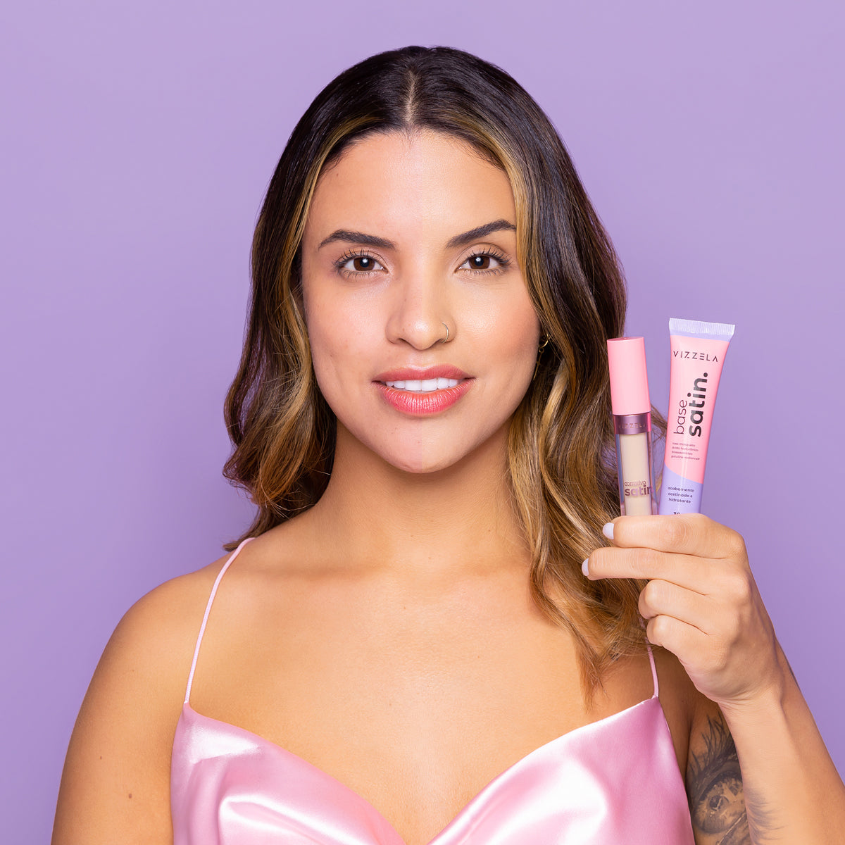 Corretivo Líquido SATIN - Vizzela