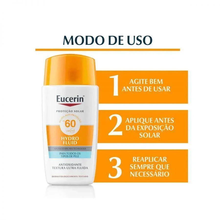 Eucerin Protetor Solar Hydra Fluid FP60 50ML