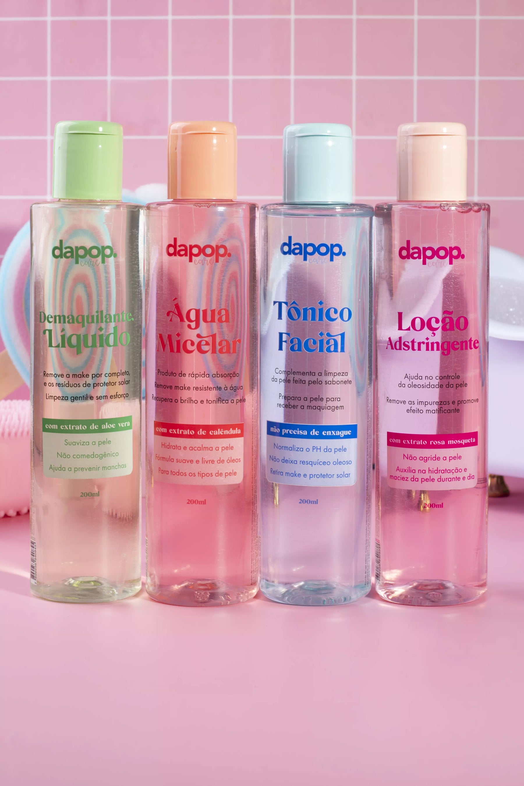 Água Micelar Com Rosa Mosqueta - Dapop