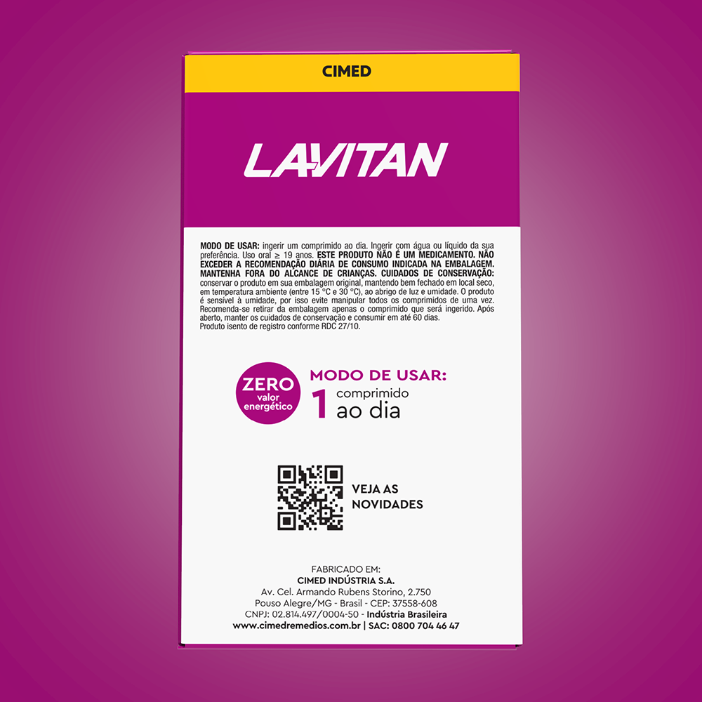 Lavitan A-Z Mulher com 60 Comprimidos