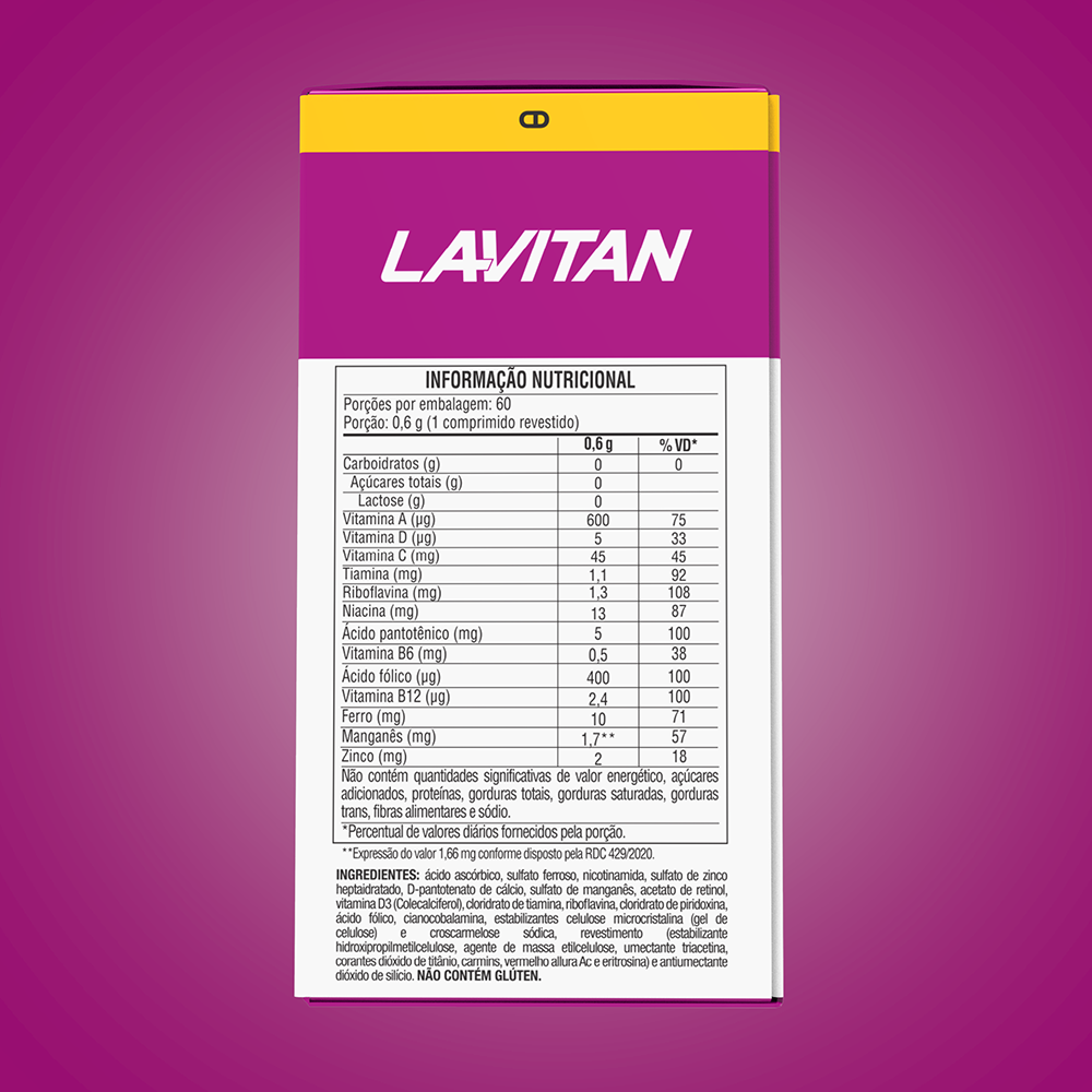 Lavitan A-Z Mulher com 60 Comprimidos