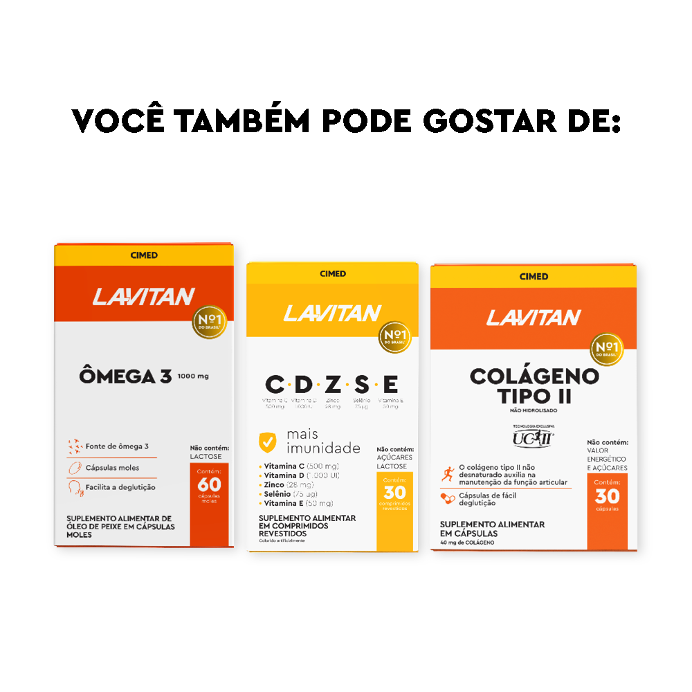 Lavitan A-Z Original com 60 Comprimidos