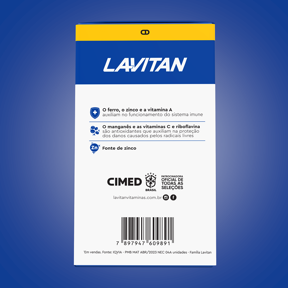 Lavitan AZ Original 90 com Comprimidos