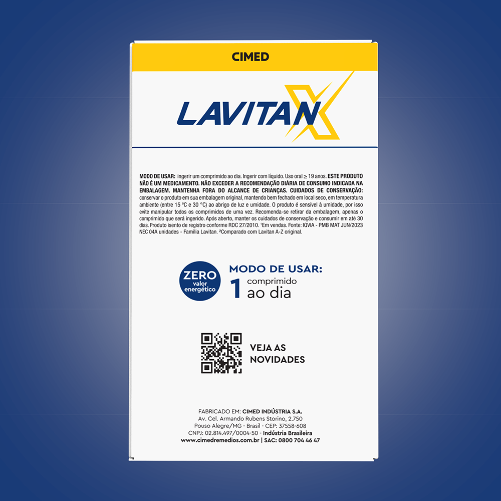 Lavitan Bio Complex com 30 Comprimidos