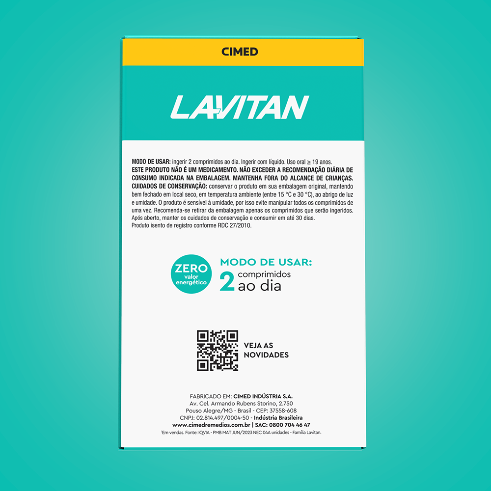 Lavitan Memo Neuro com 60 comprimidos revestidos