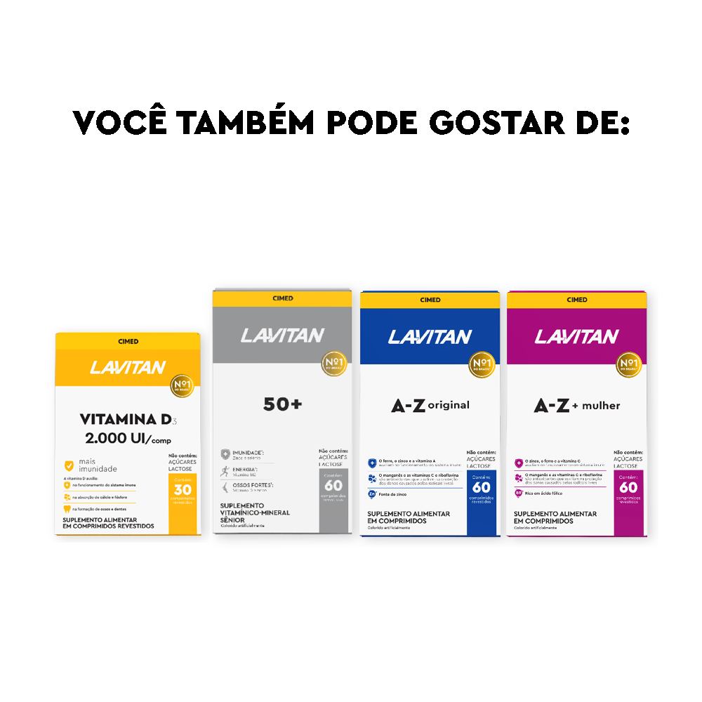 Lavitan Ômega 3 1000mg 60 cápsulas