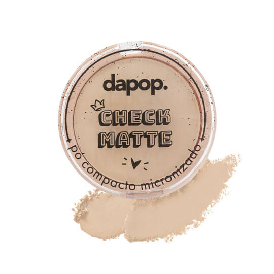 Pó Compacto Micronizado Check Matte - Dapop