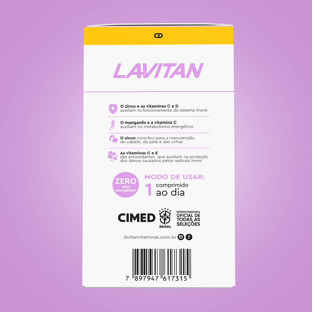 Lavitan Super Fórmula 50+ Mulher com 60 Cápsulas