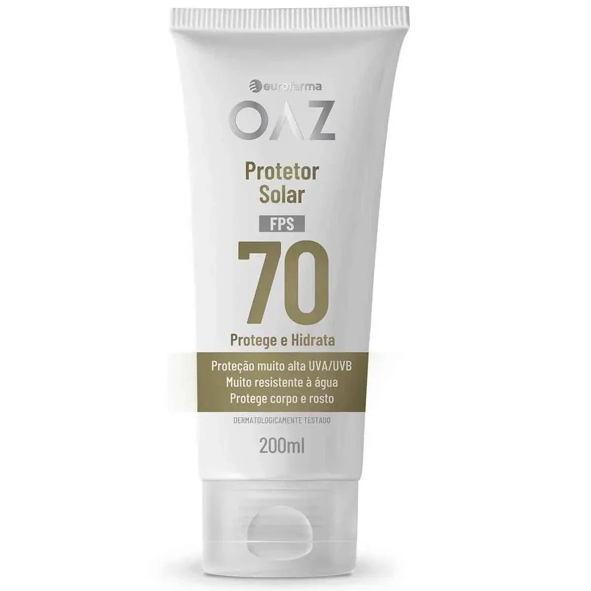 Oaz Protetor Solar Fps70 200Ml