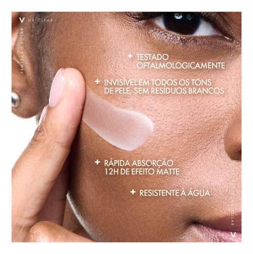 Protetor Solar Vichy Protetor Solar Protetor Solar Uv-clear S/ Cor 60fps En Gel Creme 40ml