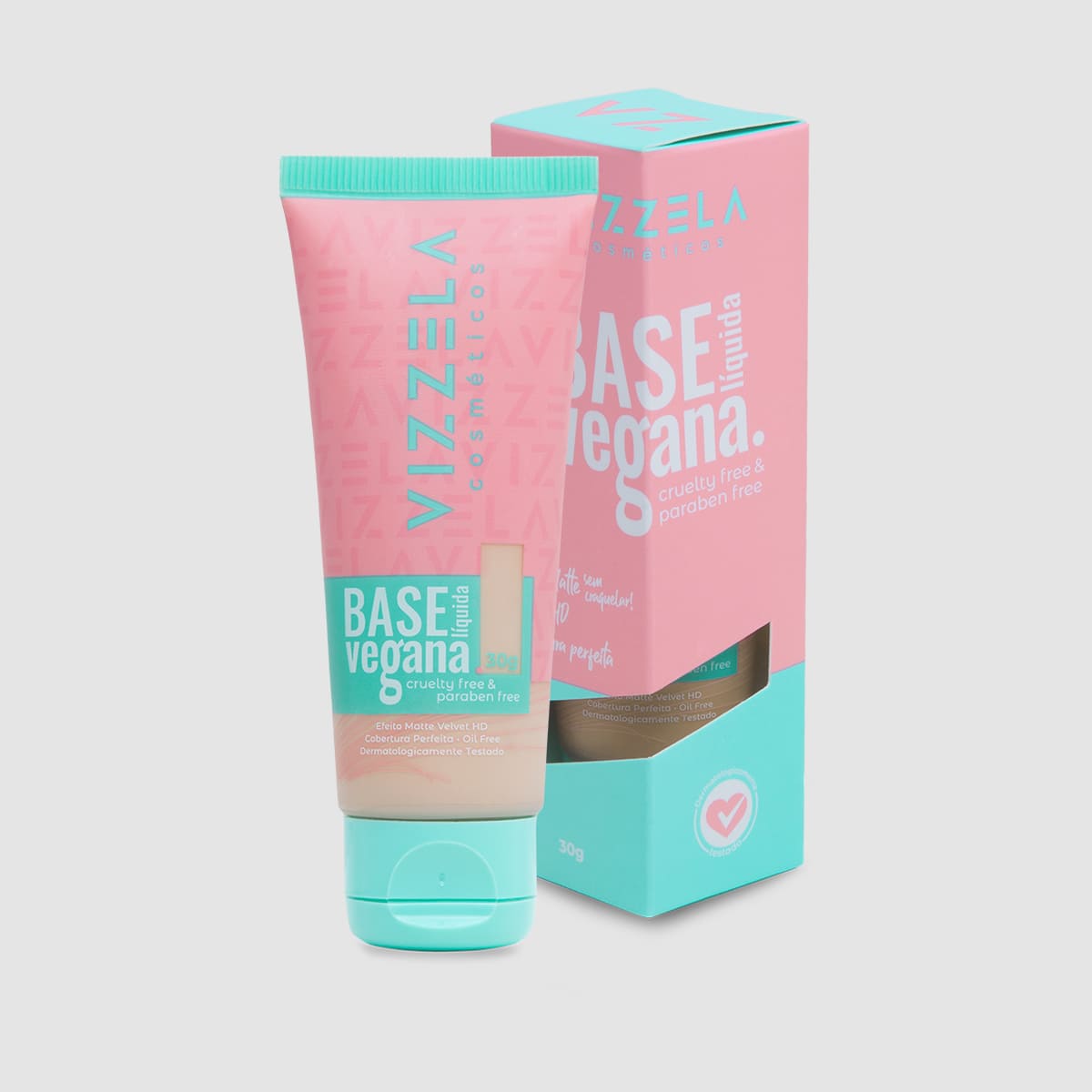 Base Líquida Matte - Vizzela