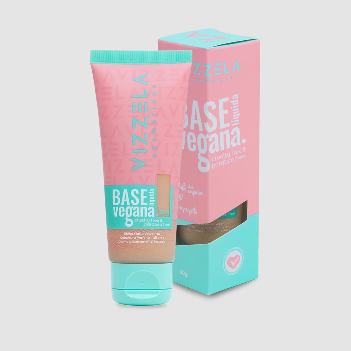 Base Líquida Matte - Vizzela