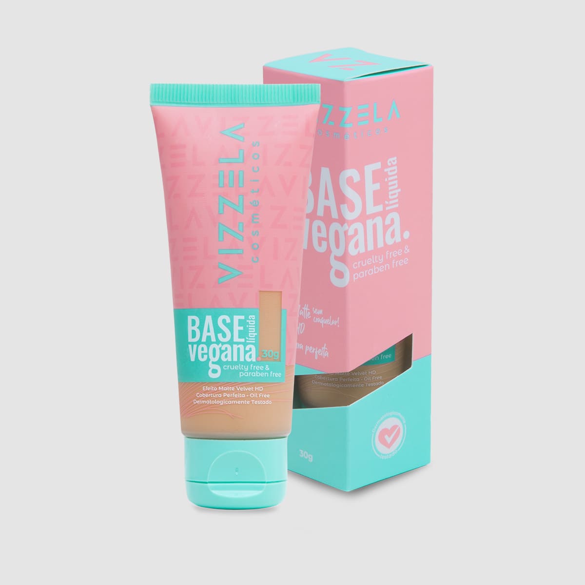 Base Líquida Matte - Vizzela