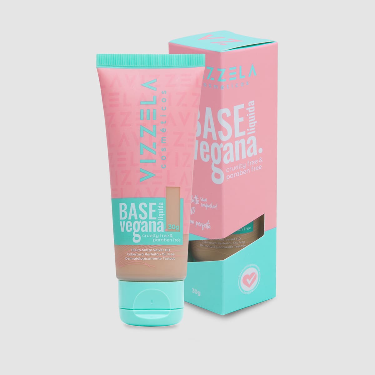 Base Líquida Matte - Vizzela