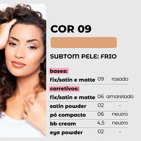 Base Líquida Matte - Vizzela