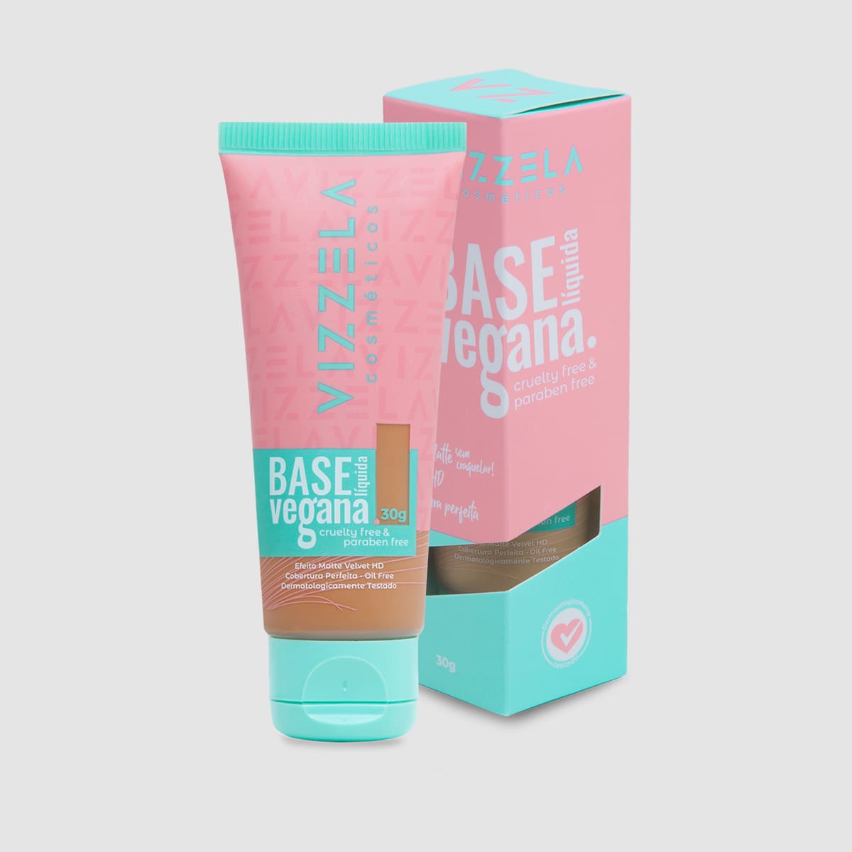 Base Líquida Matte - Vizzela