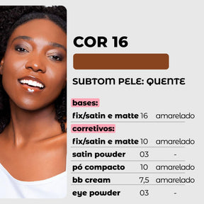 Base Líquida Matte - Vizzela