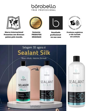 Borabella Selagem 3D Semi Definitiva Orgânica Sem Formol 1L
