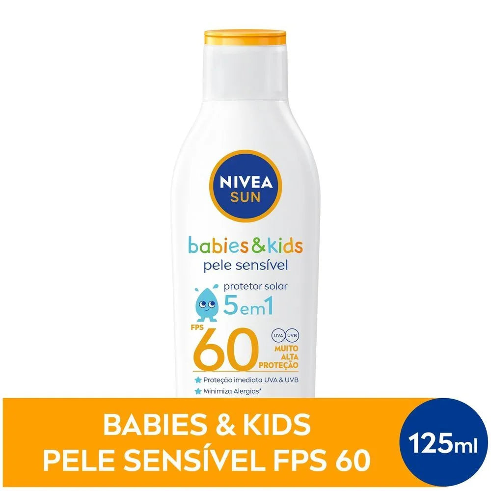 Protetor Solar Nivea FPS60 Kids
