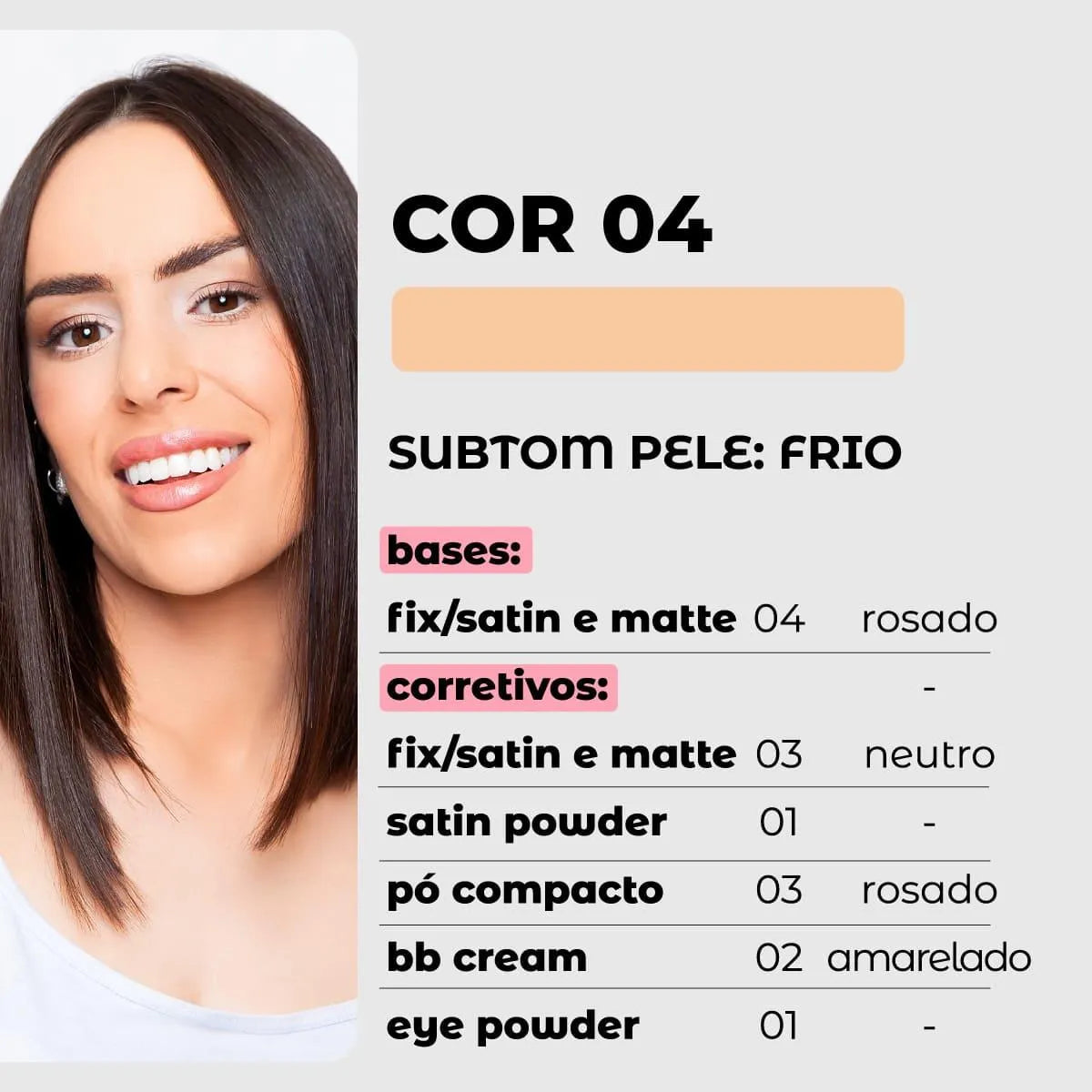 Base Líquida SATIN - Vizzela