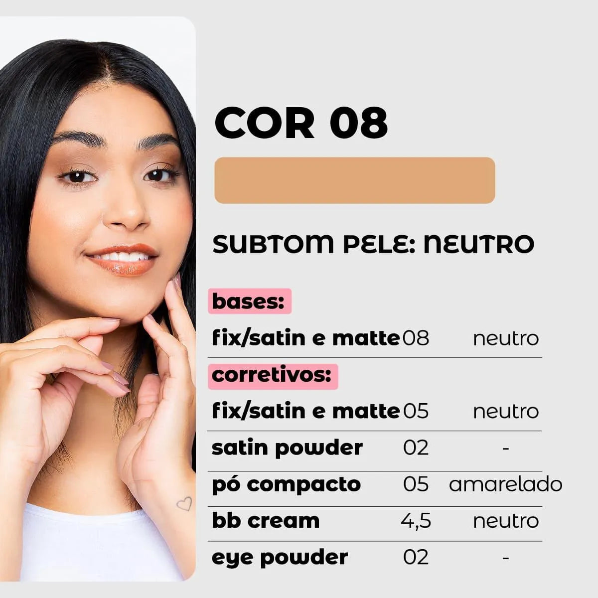 Base Líquida SATIN - Vizzela