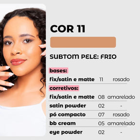 Base Líquida SATIN - Vizzela