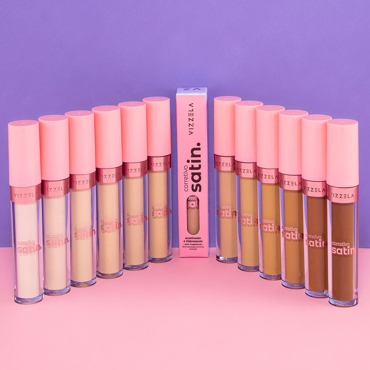Corretivo Líquido SATIN - Vizzela