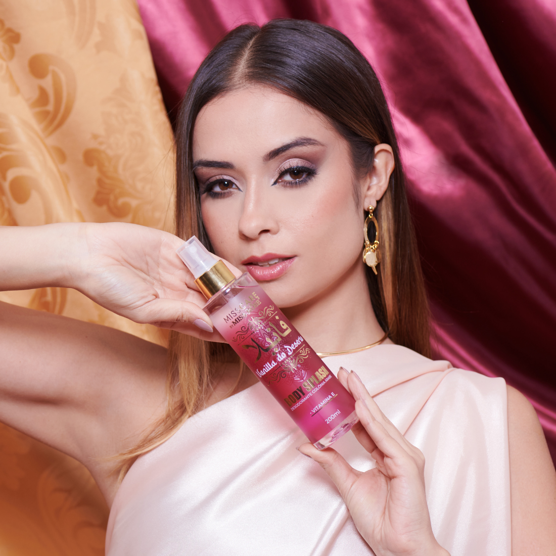 Body Splash Àrabe Vanilla do Deserto - Miss Rôse