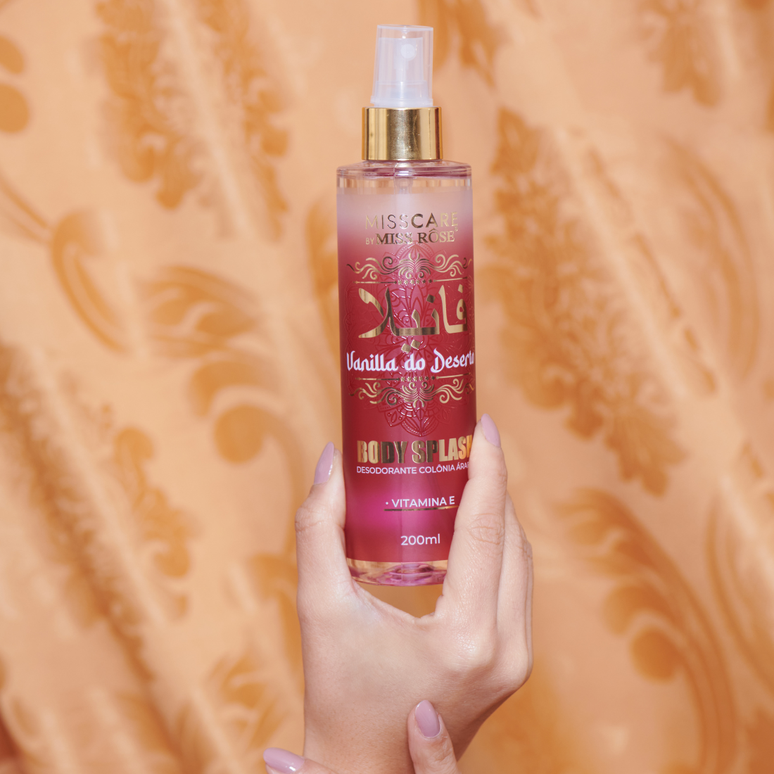 Body Splash Àrabe Vanilla do Deserto - Miss Rôse