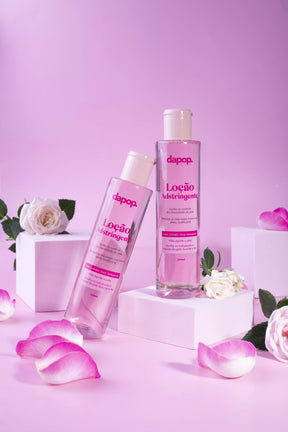Loção Adstringente Com Extrato de Rosa Mosqueta 200ml - Dapop