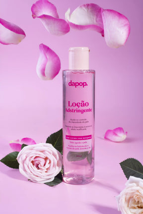 Loção Adstringente Com Extrato de Rosa Mosqueta 200ml - Dapop