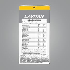 Lavitan 50+ com 60 Comprimidos