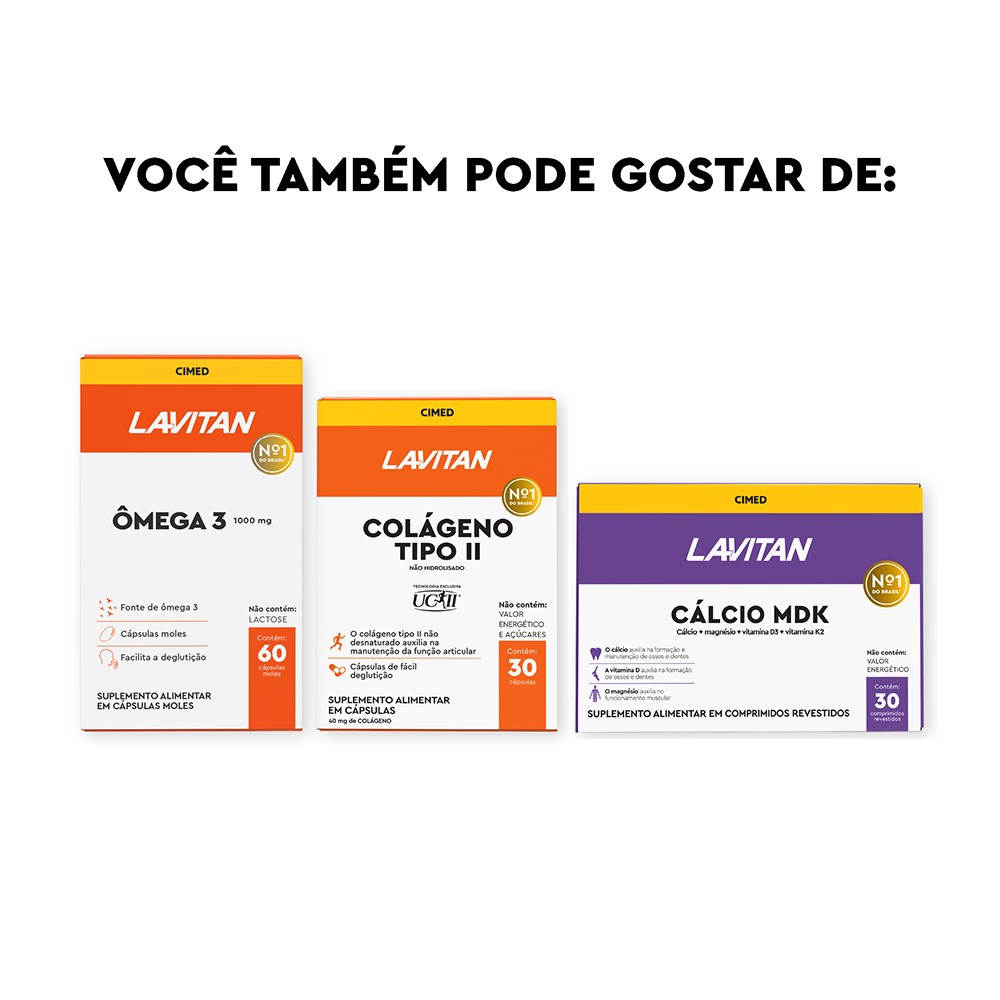 Lavitan 50+ com 60 Comprimidos