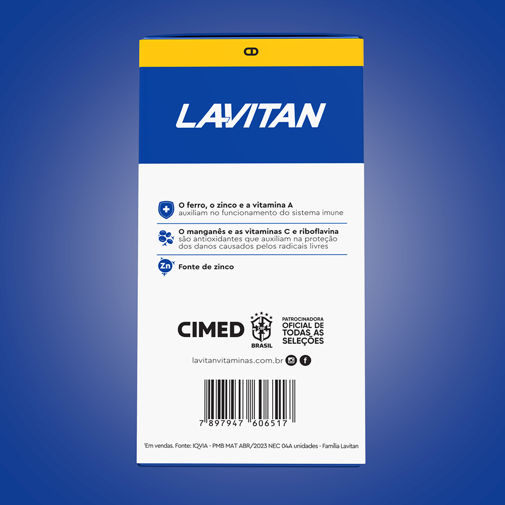Lavitan A-Z Original com 60 Comprimidos