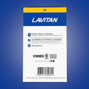 Lavitan AZ Original 90 com Comprimidos