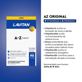 Lavitan AZ Original 90 com Comprimidos
