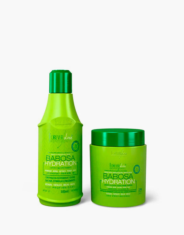Kit: Forever Liss Babosa no Cabelo (Shampoo 300ml + Masc. 250g)