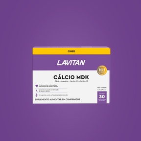 Lavitan Cálcio MDK com 30 Comprimidos
