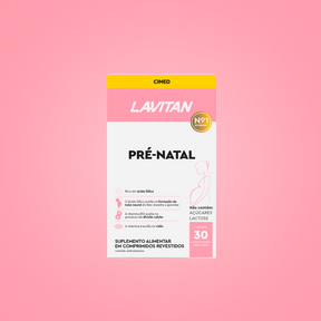 Multivitamínico Lavitan Pré-Natal com 30 Comprimidos