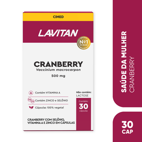 Lavitan Cranberry com 30 Comprimidos