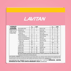 Multivitamínico Lavitan Pré-Natal com 30 Comprimidos