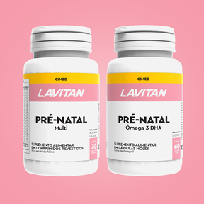 Multivitamínico Lavitan Pré-Natal com 30 Comprimidos