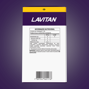 Lavitan Melatonina Maracujá c/ 150 Comprimidos Mastigáveis