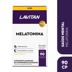 Lavitan Melatonina Maracujá com 90 Comprimidos