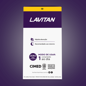 Lavitan Melatonina Maracujá com 90 Comprimidos